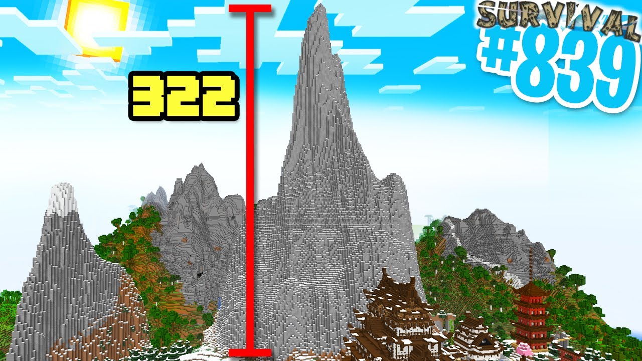 LA MONTAGNA PIÙ ALTA di MINECRAFT 1.18 - Minecraft ITA SURVIVAL #839