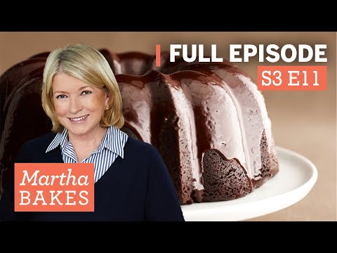 Martha Stewart Makes 4 Bundt Cakes | Martha Bakes S3E11 