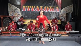 Langgam Rukun agawe Santoso Ria pamungkas