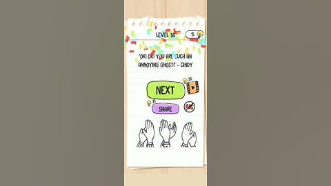 Brain test 2 level #18 fitness with Cindy