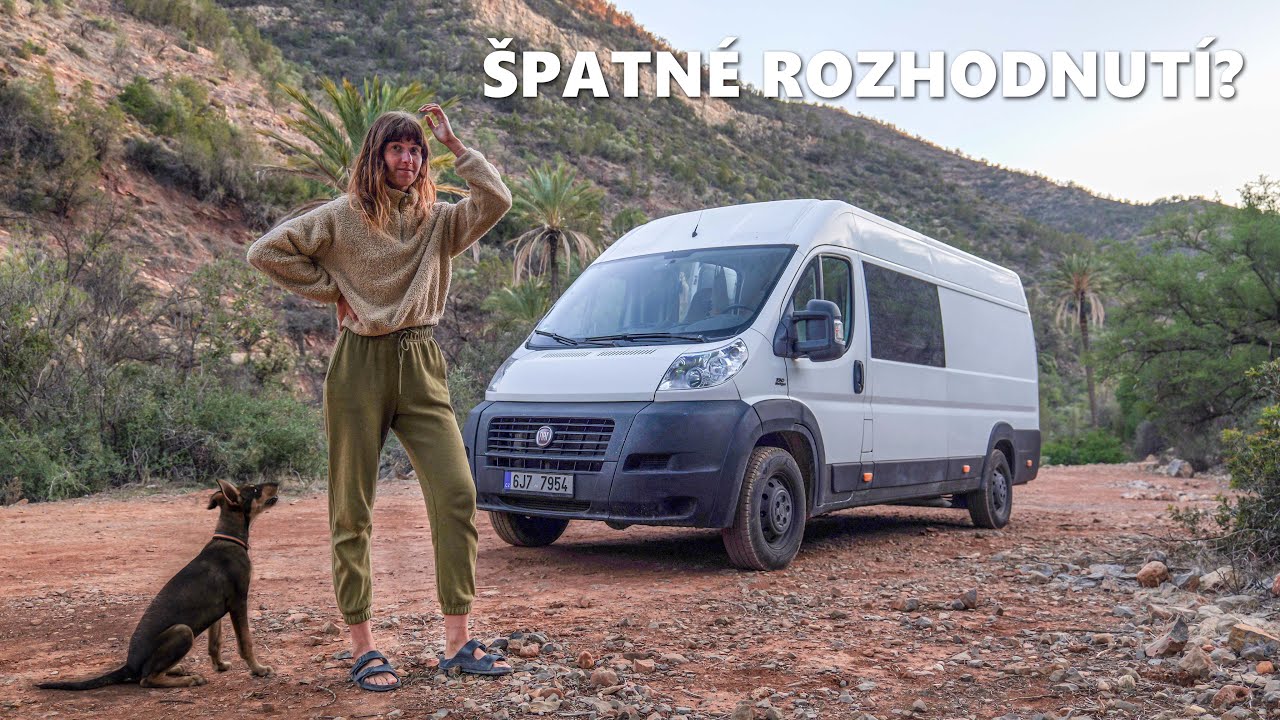 Odříznuti od civilizace - Vanlife se štěnětem v Maroku