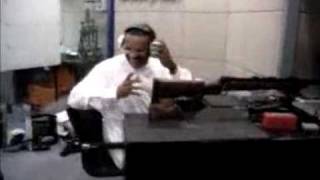 Arabics Man Shooting From Big Gun