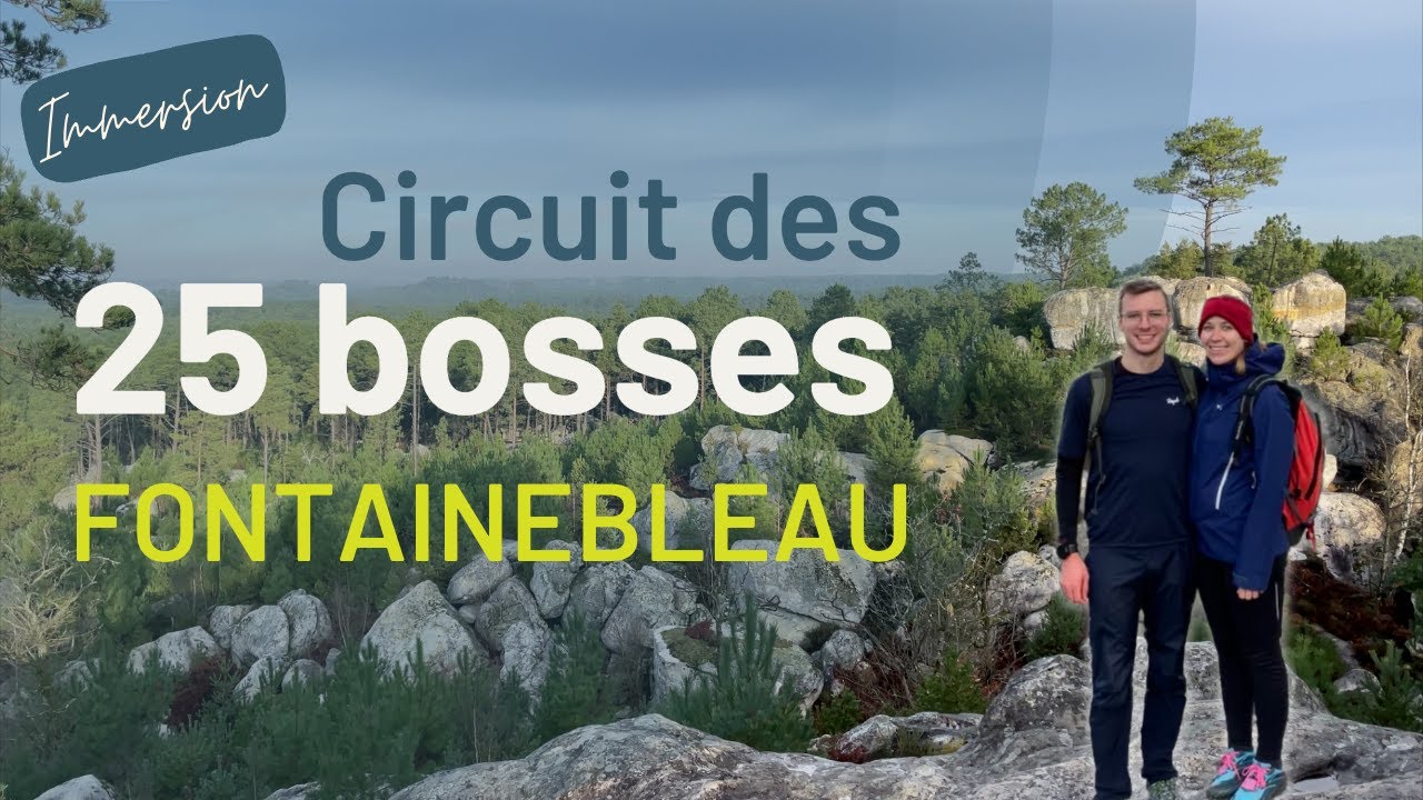 Circuit des 25 bosses Fontainebleau - Immersion