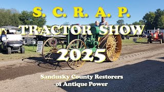 Sandusky County Restorers 2025 Tractor Show in Gibsonburg Ohio S.C.R.A.P.