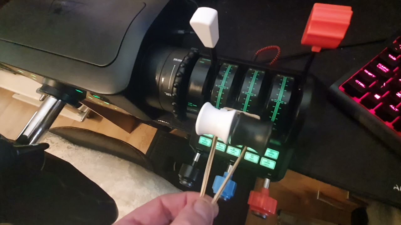 Velocity one Flight .  fixing the loose  lever resistance by placing rubber strip on levers.