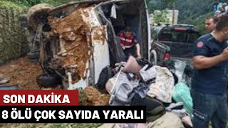 FRENİ PATLAYAN TIR DEHŞET SAÇTI ❗ Mardin-Derik'te Feci kaza-8 Ölü