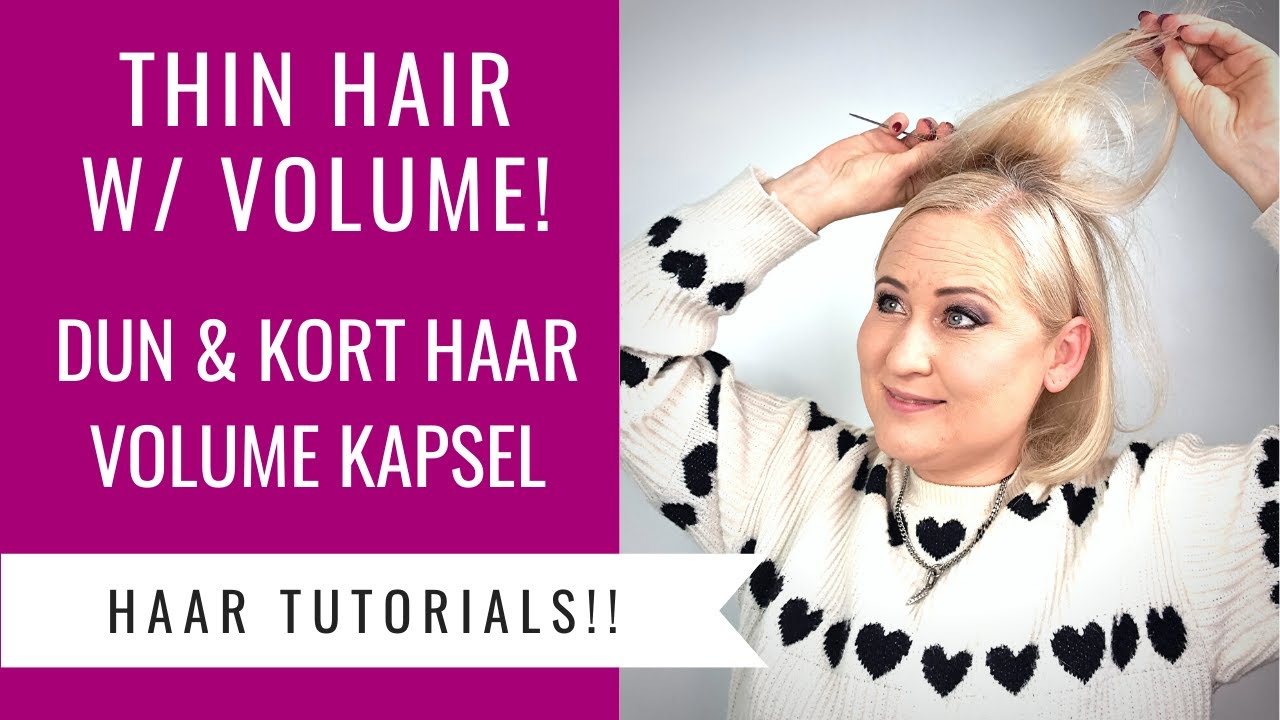DUN HAAR VOLUME TIPS | THIN HAIR HACKS | kapsel met strakke lok | Dazzling Beauty