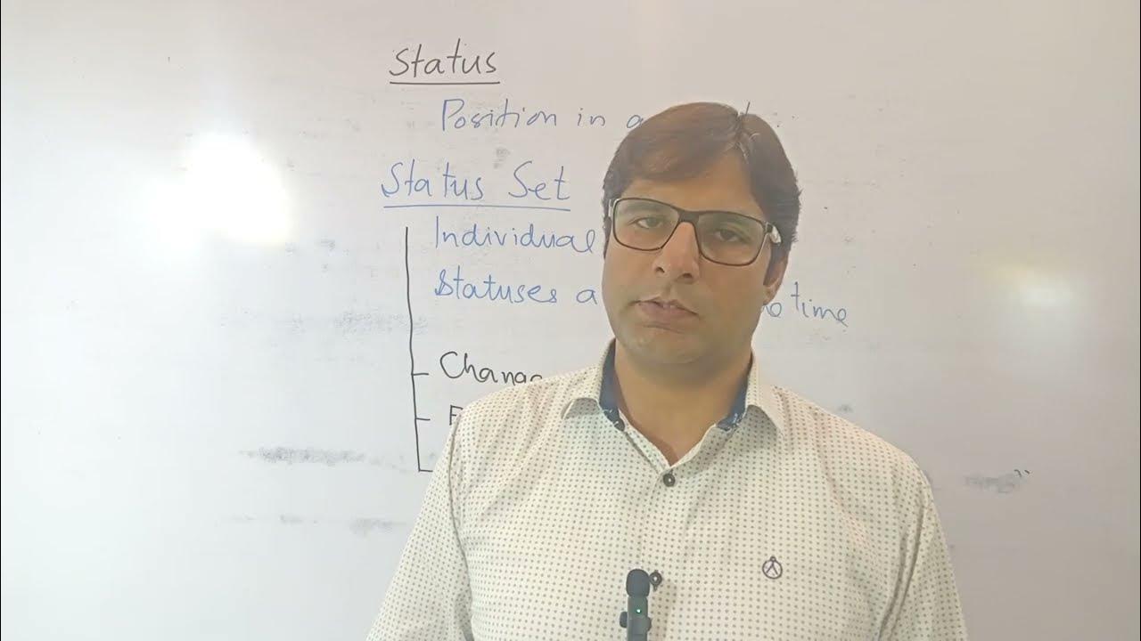 What is Status Status Set Sociology Definition Explanation