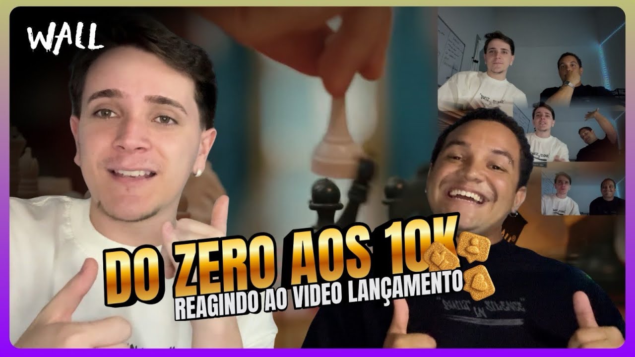 REACT DO VIDEO DE LANÇAMENTO 