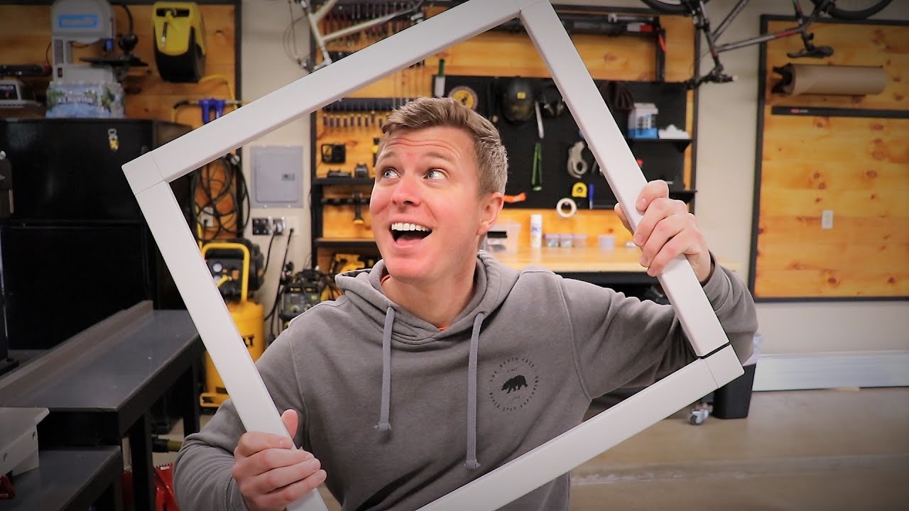 Painting Aluminum Frame and Plastic Connectors