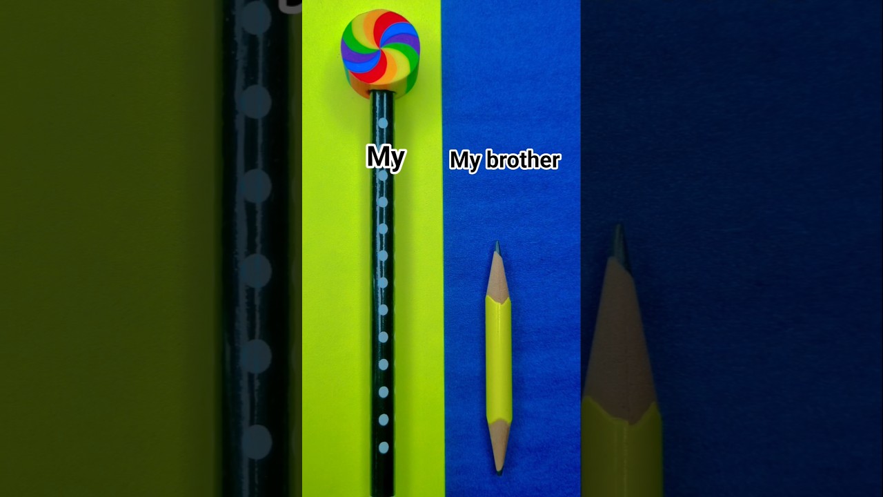 Мои и моего брата канцелярские принадлежности😍😍 