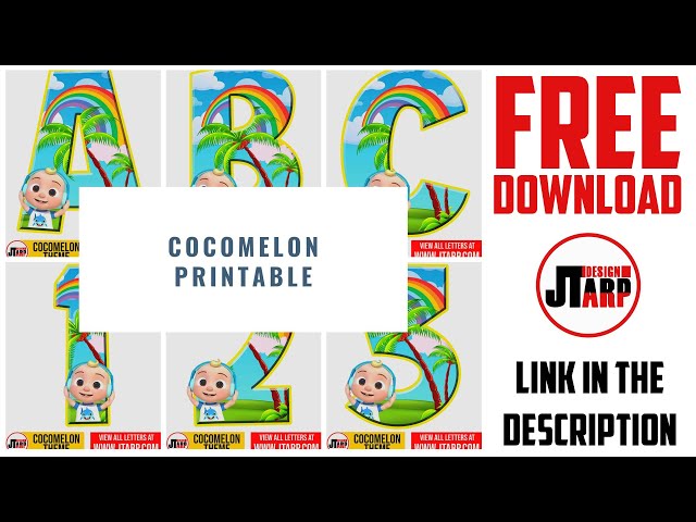 How to Create Printable Letters and Numbers - Cocomelon Theme Free Download - YouTube how-to-create-printable-letters-and-numbers-cocomelon-theme-free-download-youtube