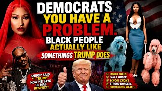 Democrats, You’ve Got a Problem: Black People Like Some Things Trump Does