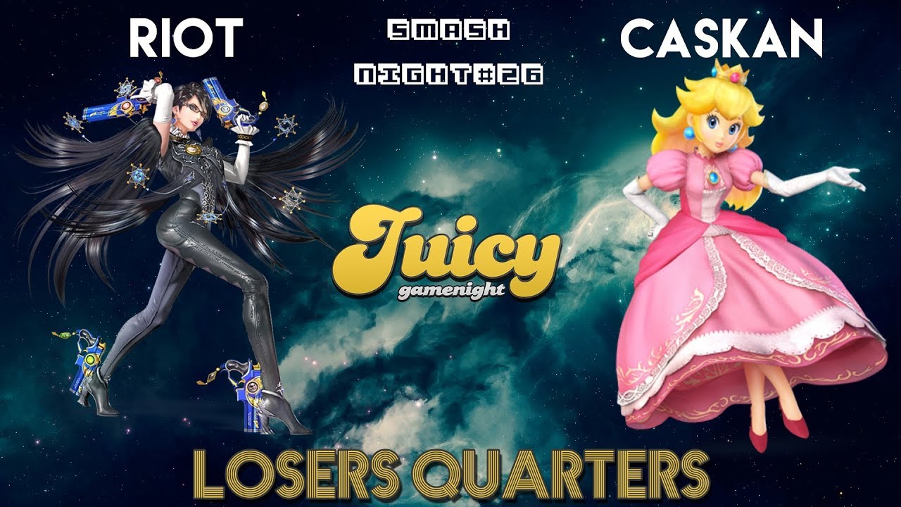 JuicySmashNight #26 - Losers Quarters - Caskan v. Riot