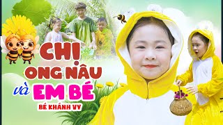 Chị Ong Nâu Và Em Bé - Bé Khánh Vy | Nhạc Thiếu Nhi Vui Nhộn Chị Ong Nâu Nâu