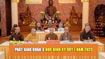TP.HCM: Phật giáo Quận 3 họp định kỳ quý I năm 2023