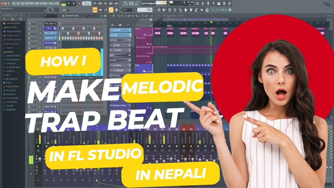 How I Make Melodic Trap Beats In FL Studio - YouTube