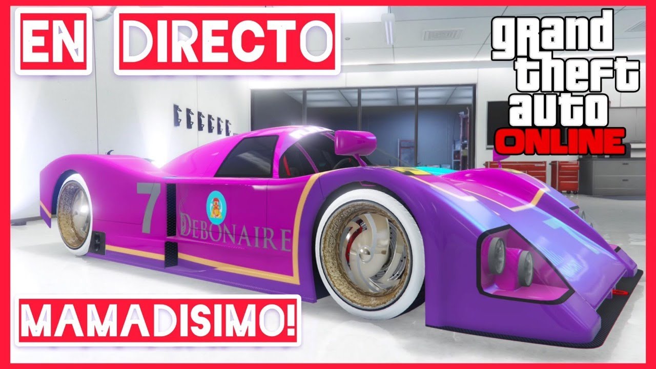 GTA V ONLINE EN DIRECTO - DESPUEN EN TWITCH:BUSCAME =GeboReza= FACE TO FACE - PARKOUR Y PARTIDAS