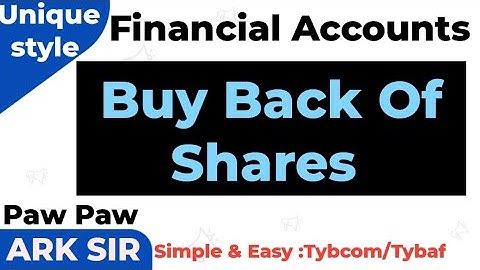 खतरनाक🔥|Buy back of shares|  journal entries |UNIVERSITY PROBLEM Solution |Tybcom sem5|Tybaf sem5