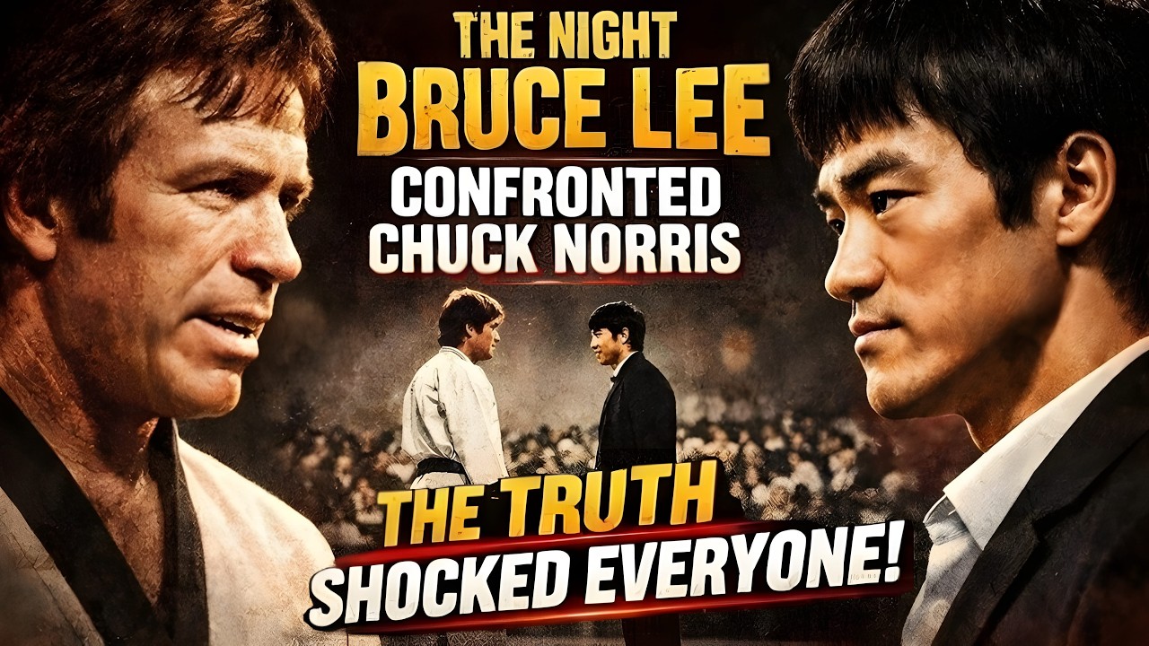 Chuck Norris told 3,000 spectators Bruce Lee couldn’t fight — Bruce “Let’s fight ”