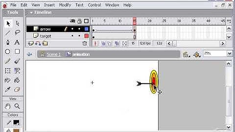 Adobe macromedia Flash Mx movie clip animation urdu / hindi  tutorial