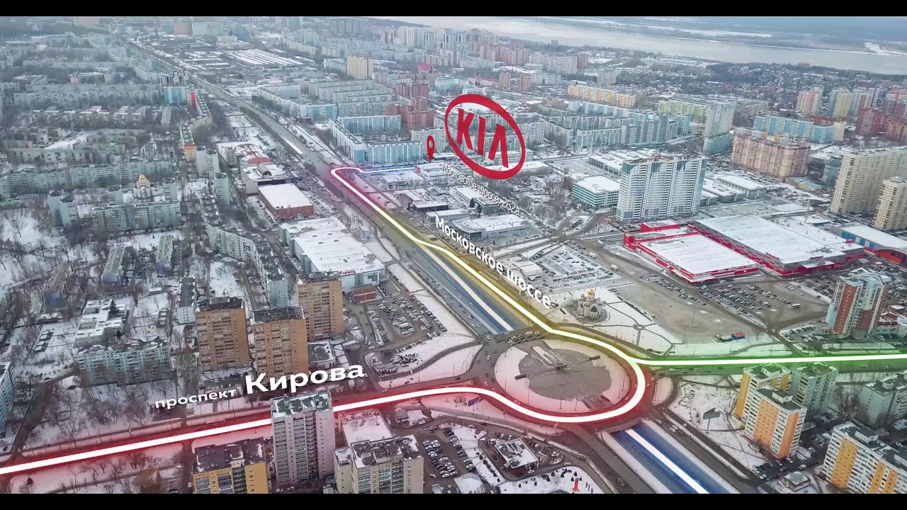 Как проехать в КИА Центр на Московском - YouTube