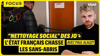 Nettoyage Social Des Jo Létat Français Chasse Les Sans-Abris Les Tds Etc