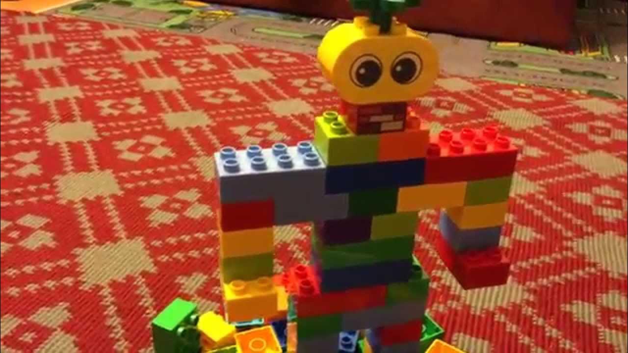 Робот из лего дупло своими руками