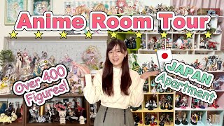 Anime Figure Room Tour!✨ Japanese Apartment with over 400 figures