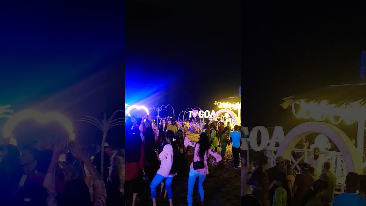 डांसिंग गोवा बीच😱🕺💃 