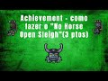 Tibia Achievements - No Horse Open Sleigh - Bright, Cold e Dark Percht mounts (3 pontos)