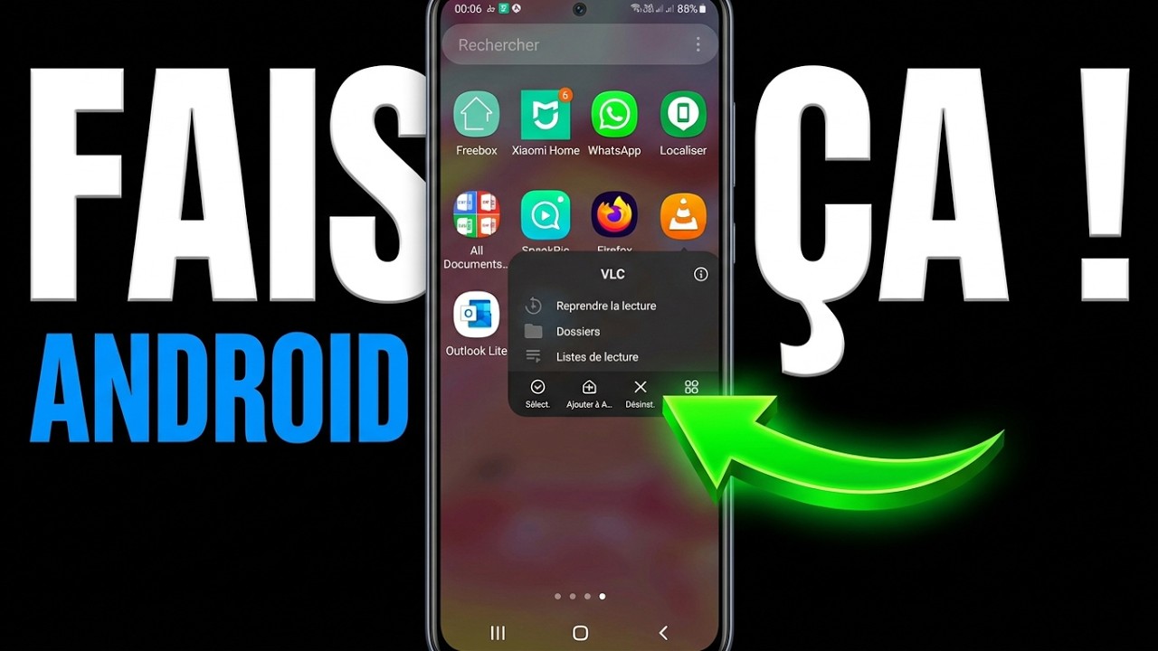 Désinstalle rapidement une application de ton smartphone Android 11 ...