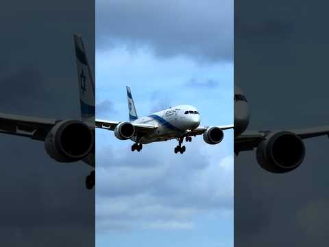 EL AL Boeing 787-8 Dreamliner Landing at Miami 🇮🇱✈️ Runway 9 | Flight LY121 from Tel Aviv