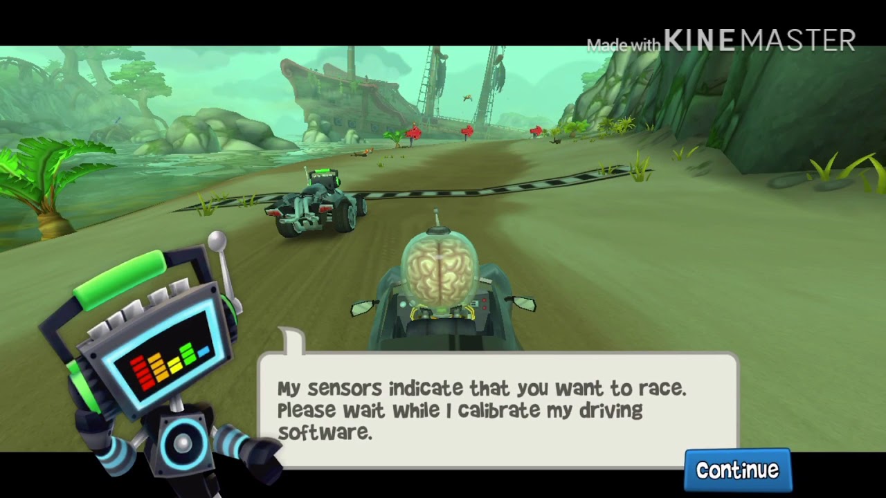 Game Beach Buggy racing 2 by one B’zorp vs Beatbot - YouTube