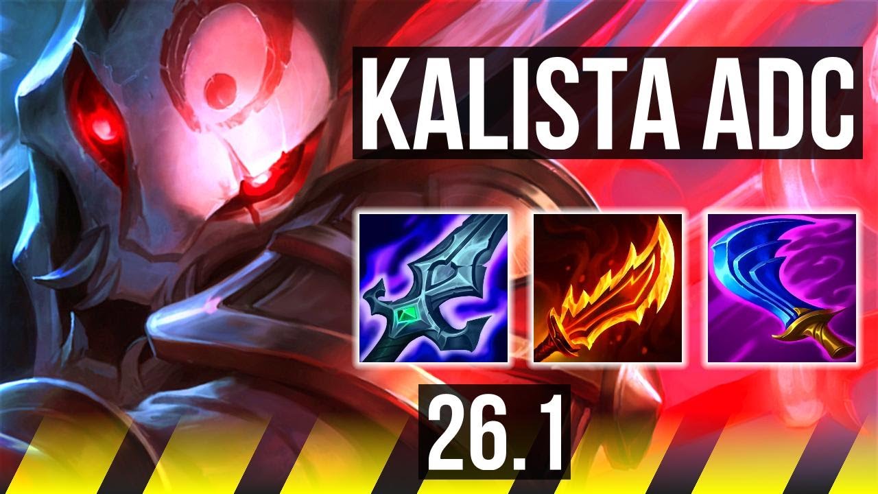 KALISTA & Taric vs DRAVEN & Braum (ADC) | EUW Master | 26.1