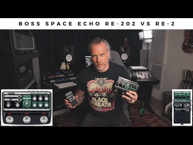 BOSS Space Echo RE-202 vs RE-2 | Authentic sound & behaviour
