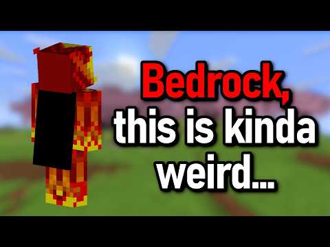 Bedrock, this is so weird man.