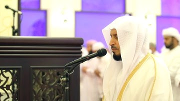 صلاة العشاء للقارئ سعد الغامدي من ليلة 8 - رمضان 1439/2018 _ ما تيسر من سورة المنافقون [9-11] 2
