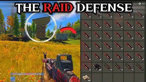 THE RAID DEFENSE💥🚀- Rust Console Edition