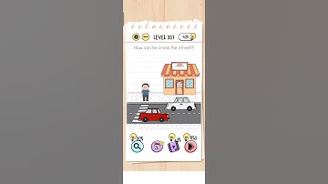 Brain Test Level 337 #braintest how can he cross the street #gamingchannel #gameplay #short