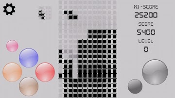 Block Puzzle 8bit New Version 1.2.3 Android Gameplay (Tetris game)