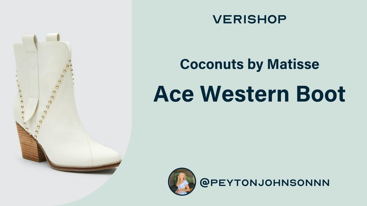 Coconuts by Matisse Ace Western Boot Review YouTube