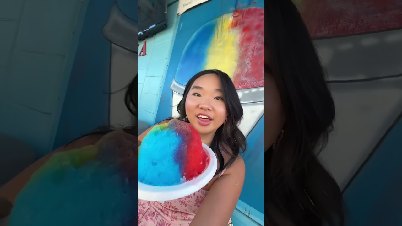 Best shave ice in Hawaii?! 🍧