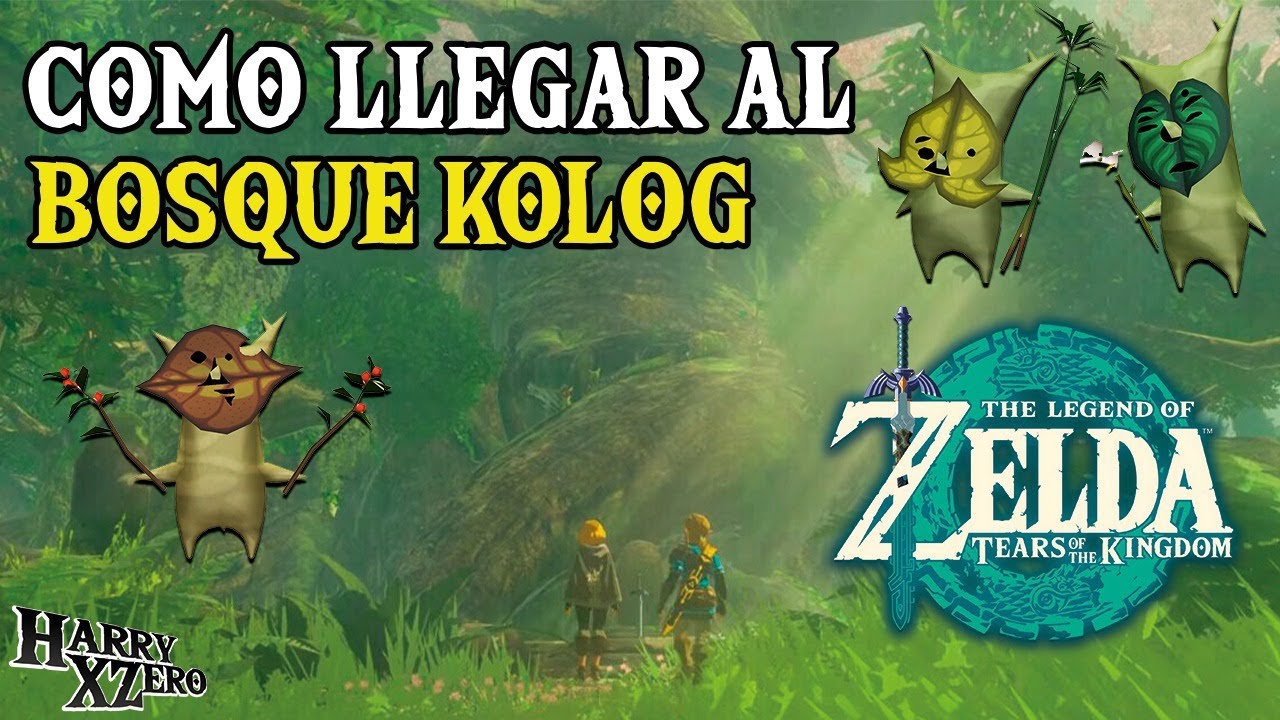 COMO LLEGAR AL BOSQUE KOLOG en ZELDA TEARS OF THE KINGDOM YouTube