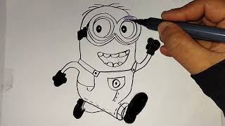 ✨💛🎉 (SUPER FUN MINION PARTY 😄🎈) EASY CUTE COLORING FOR KIDS & TODDLERS 🎨