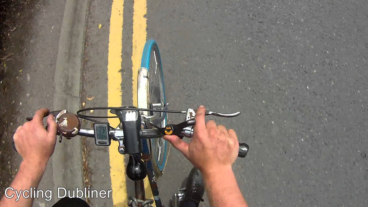Cork pothole nearly owns Cyclist