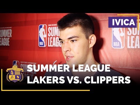Lakers Summer League: Ivica Zubac On Poor Performance Vs. Clippers