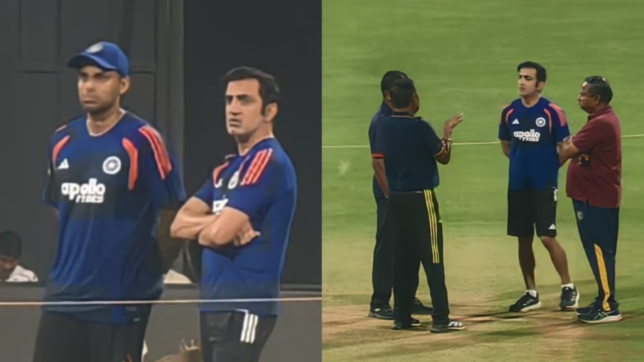 Live from Mumbai - Why Gambhir was angry with curator ? Playing 11 changes on the card