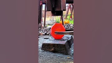 Discus forging process- Good tools and machinery make work easy