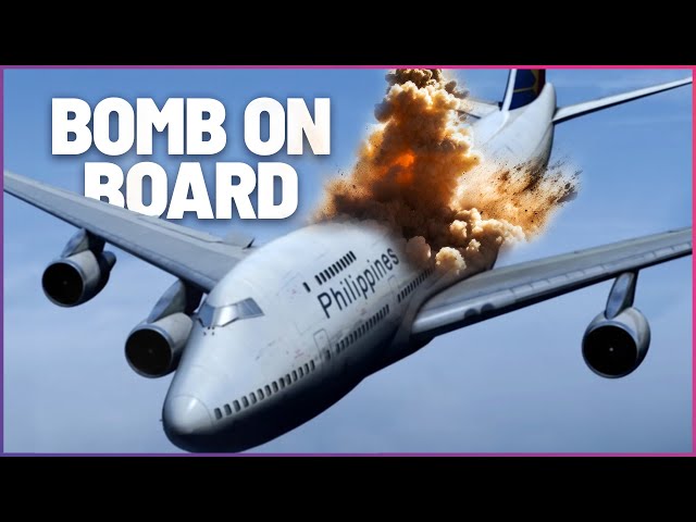 International Manhunt After Deadly Bomb Explodes Onboard Philippine Airlines Flight 434 | Mayday class=